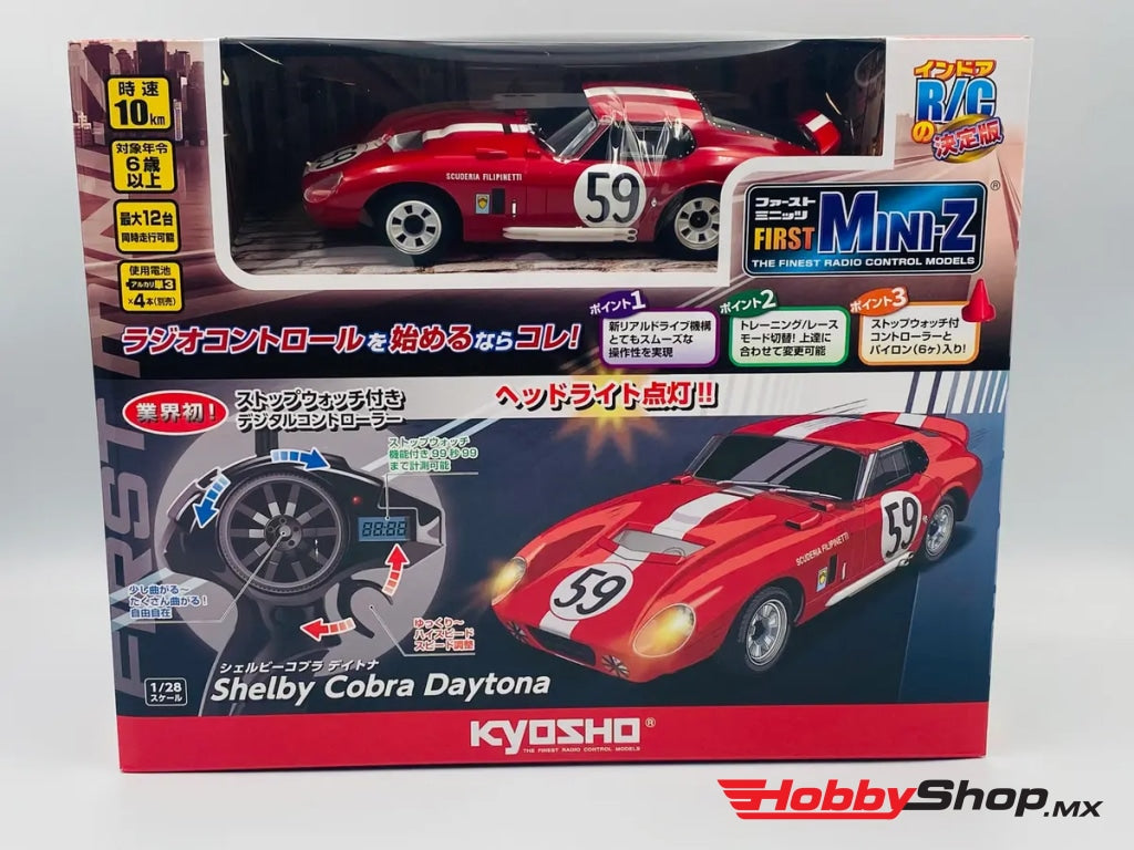 Kyosho - First Mini-Z Shelby Cobra Daytona En Existencia