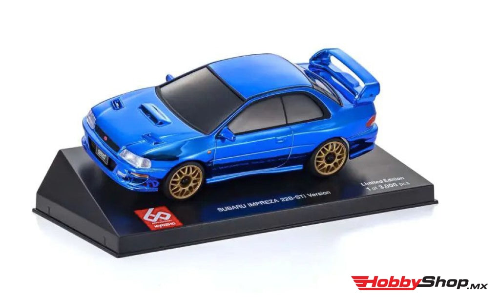 Kyosho - Mini-Z Asc Ma020 Subaru Impreza 22B-Sti Version Chrome Blue 60Th Anniversary En Existencia