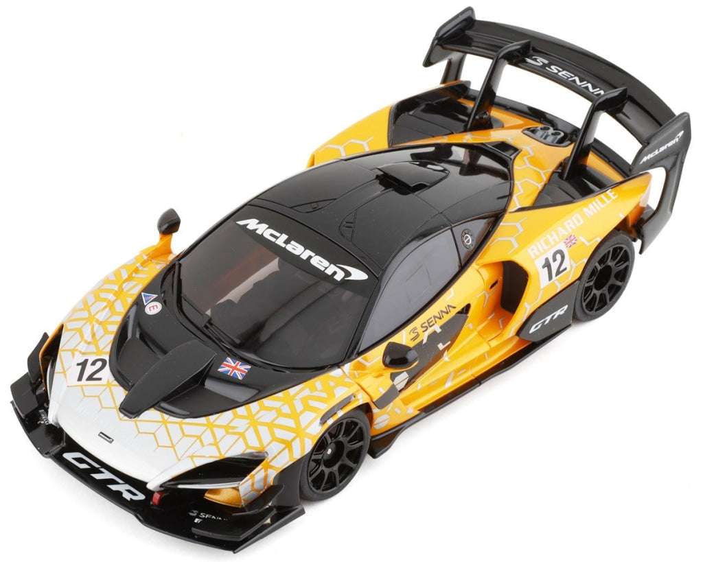 Kyosho - Mini-Z Asc Mr-03W-Mm Mclaren Senna Gtr Orange Body En Existencia