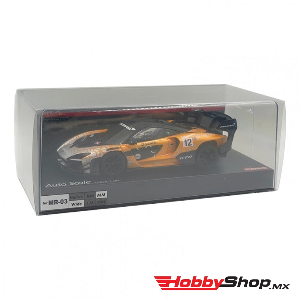 Kyosho - Mini-Z Asc Mr-03W-Mm Mclaren Senna Gtr Orange Body En Existencia