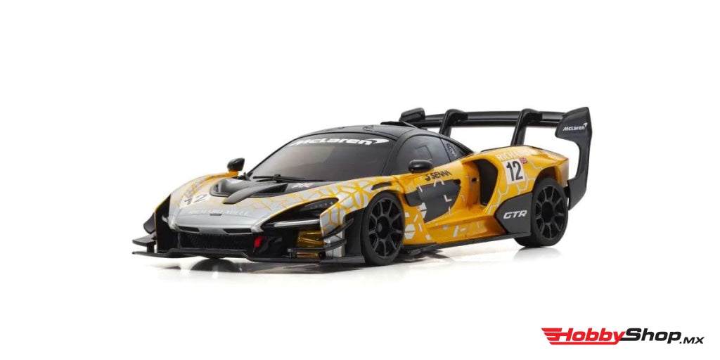 Kyosho - Mini-Z Asc Mr-03W-Mm Mclaren Senna Gtr Orange Body En Existencia