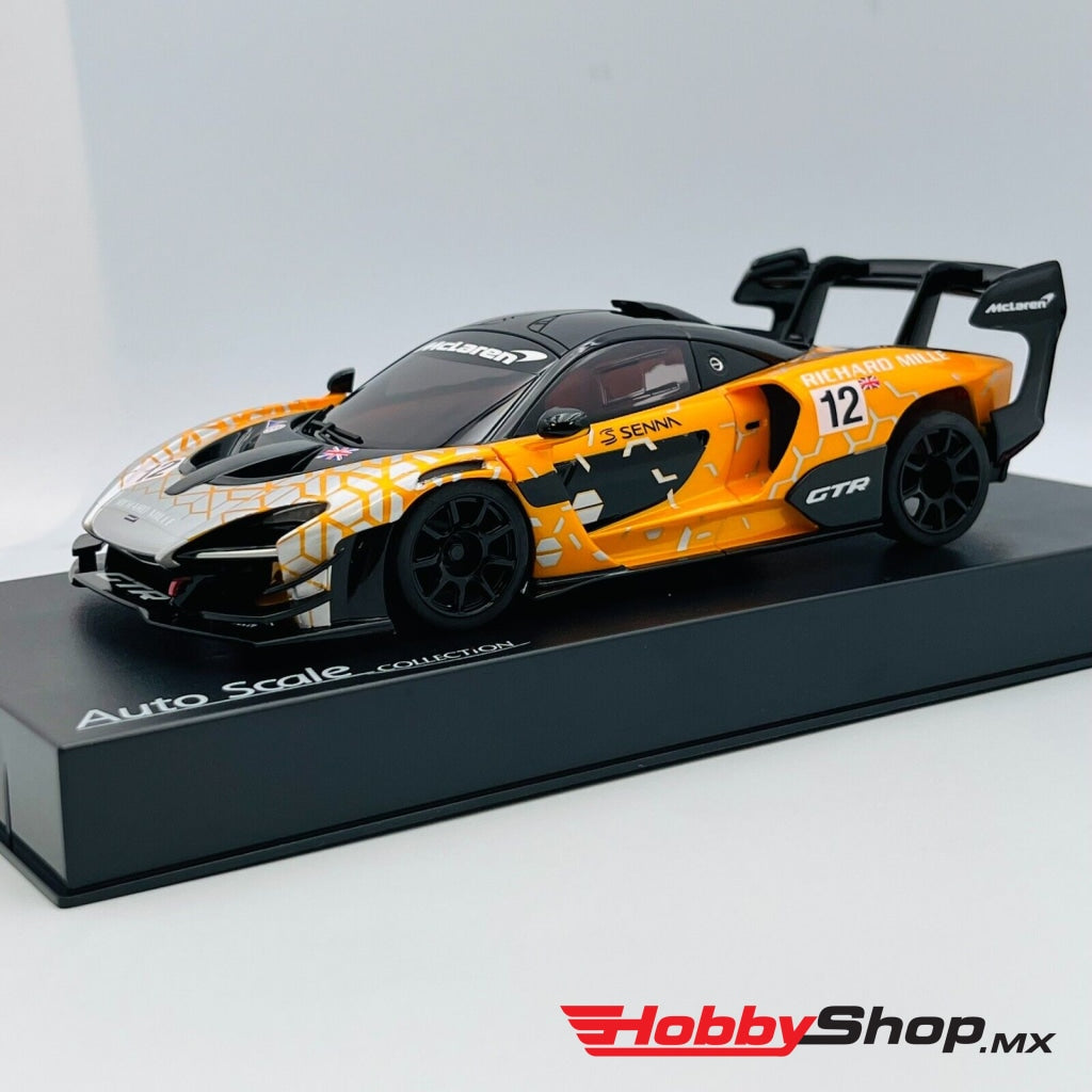 Kyosho - Mini-Z Asc Mr-03W-Mm Mclaren Senna Gtr Orange Body En Existencia