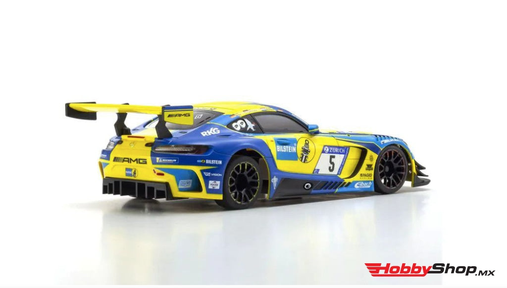 Kyosho - Mini-Z Asc Mr03W-Mm Mercedes-Amg Gt3 Blue/Yellow Body En Existencia