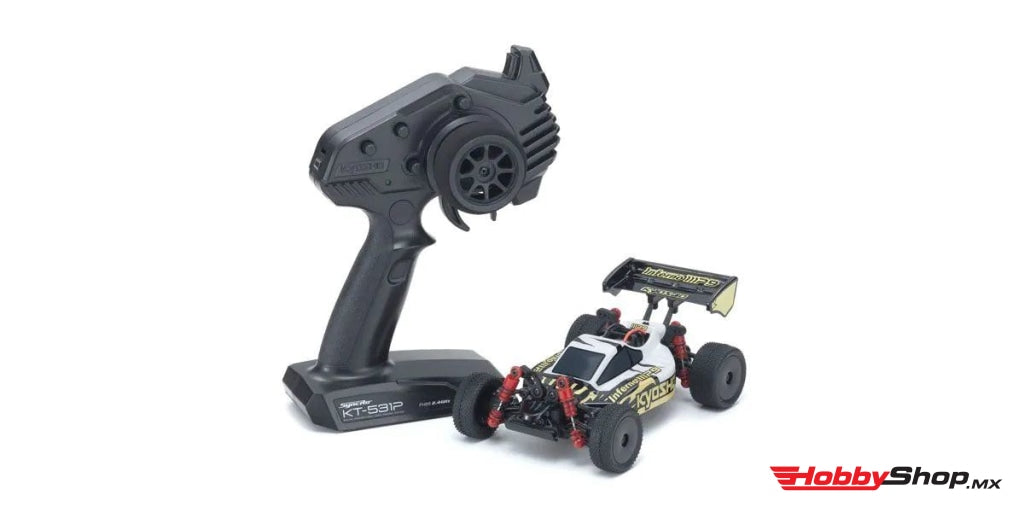 Kyosho - Mini-Z Buggy Readyset Inferno Mp9 White / Black En Existencia