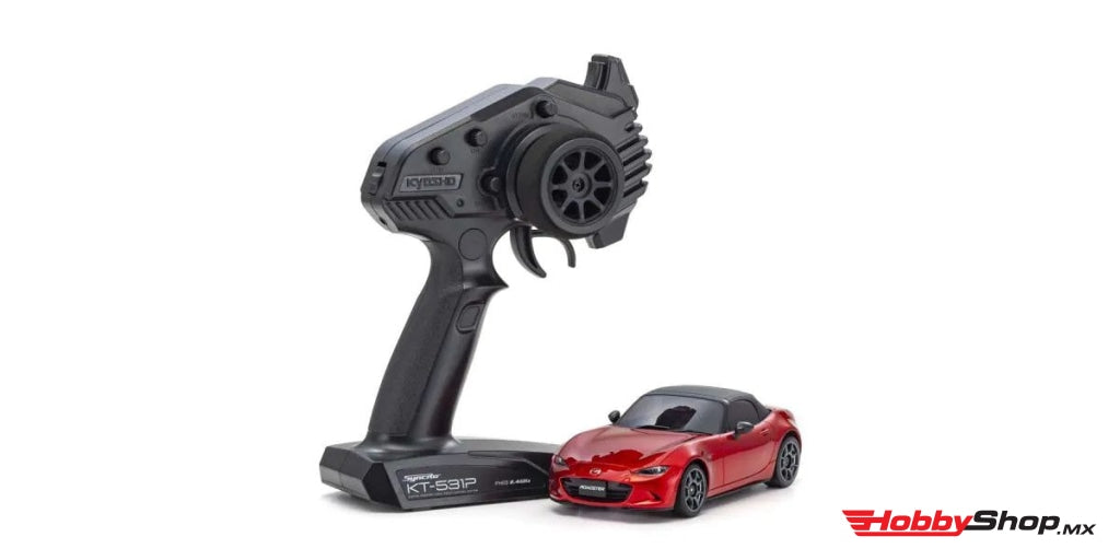 Kyosho - Mini-Z Rwd Mazda Roadster Soul Red Premium Metallic Readyset Rtr En Existencia