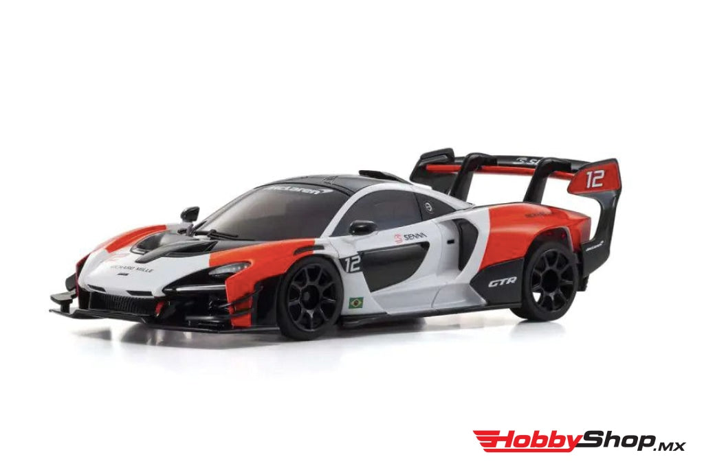 Kyosho - Mini-Z Rwd Readyset Mclaren Senna Gtr White / Red En Existencia