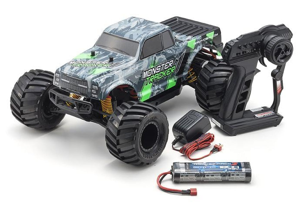 Monster Tracker Ep 2Wd Truck-Green Kyo34403T1B Sobrepedido