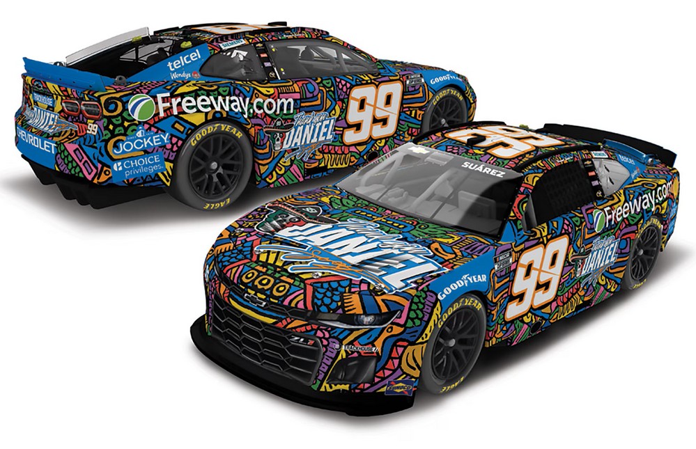 Lionel Racing - Daniel Suarez # 99 Thank You Daniel / Freeway Insurance Chevrolet 2025, 1/64
