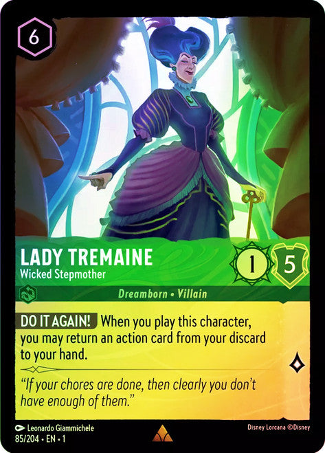 Carta Cubby - Mighty Lost Boy,Set Into the Inklands, Número de Tarjeta 69 , Color Emerald, Rarity Common