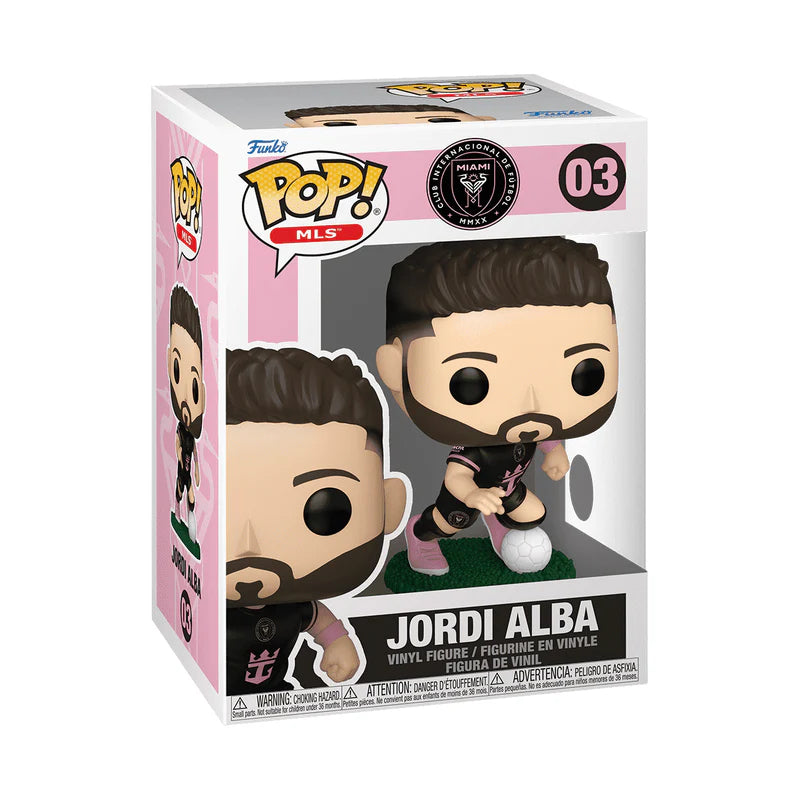 FUNKO POP MLS: Inter Miami CF - Jordi Alba, #03