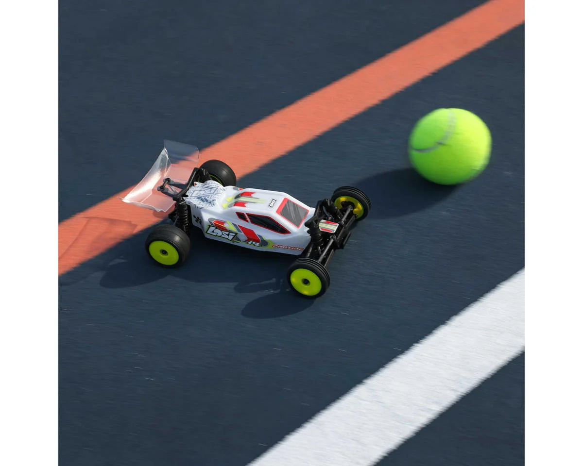 Team Losi - Micro-B 1/24 RTR 2WD Buggy (White) w/2.4GHz Radio, Battery & Charger