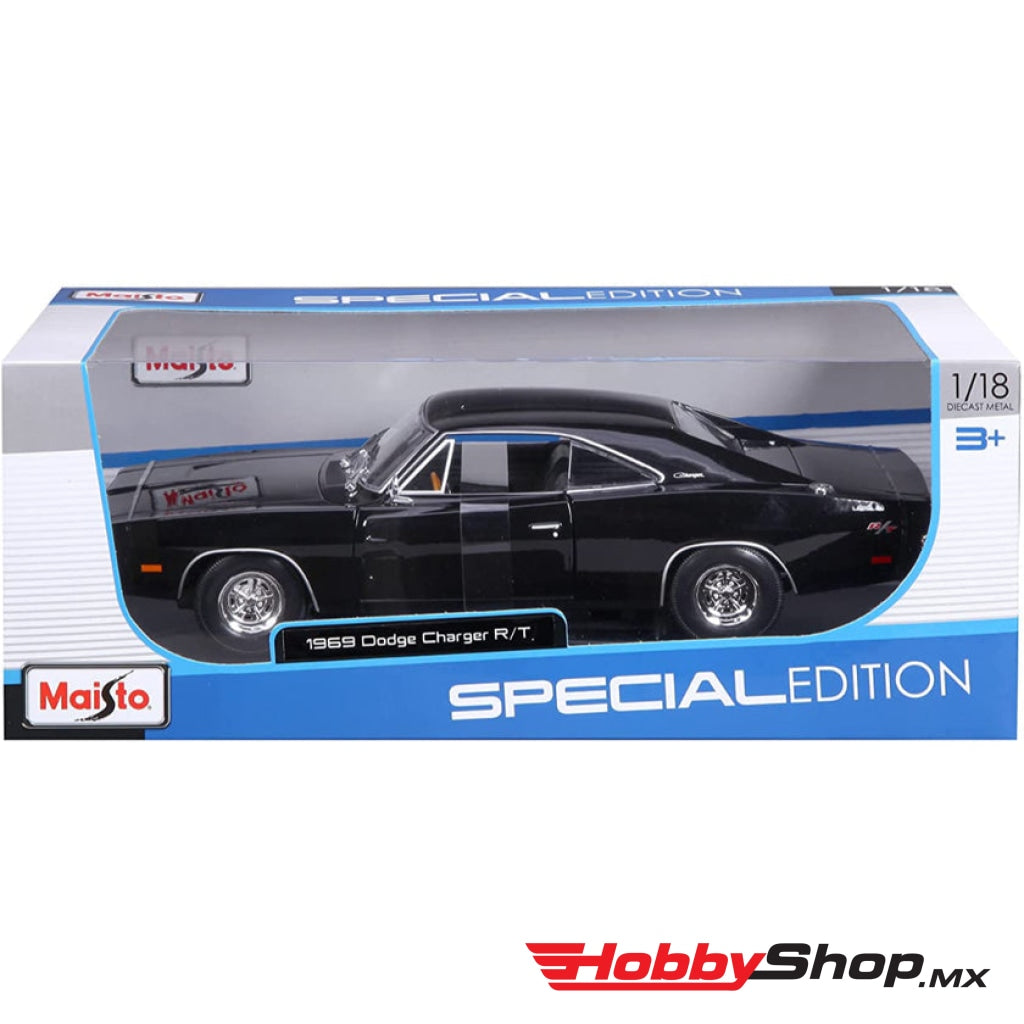 Maisto - 1969 Dodge Charger R/t Escala 1:18 En Existencia