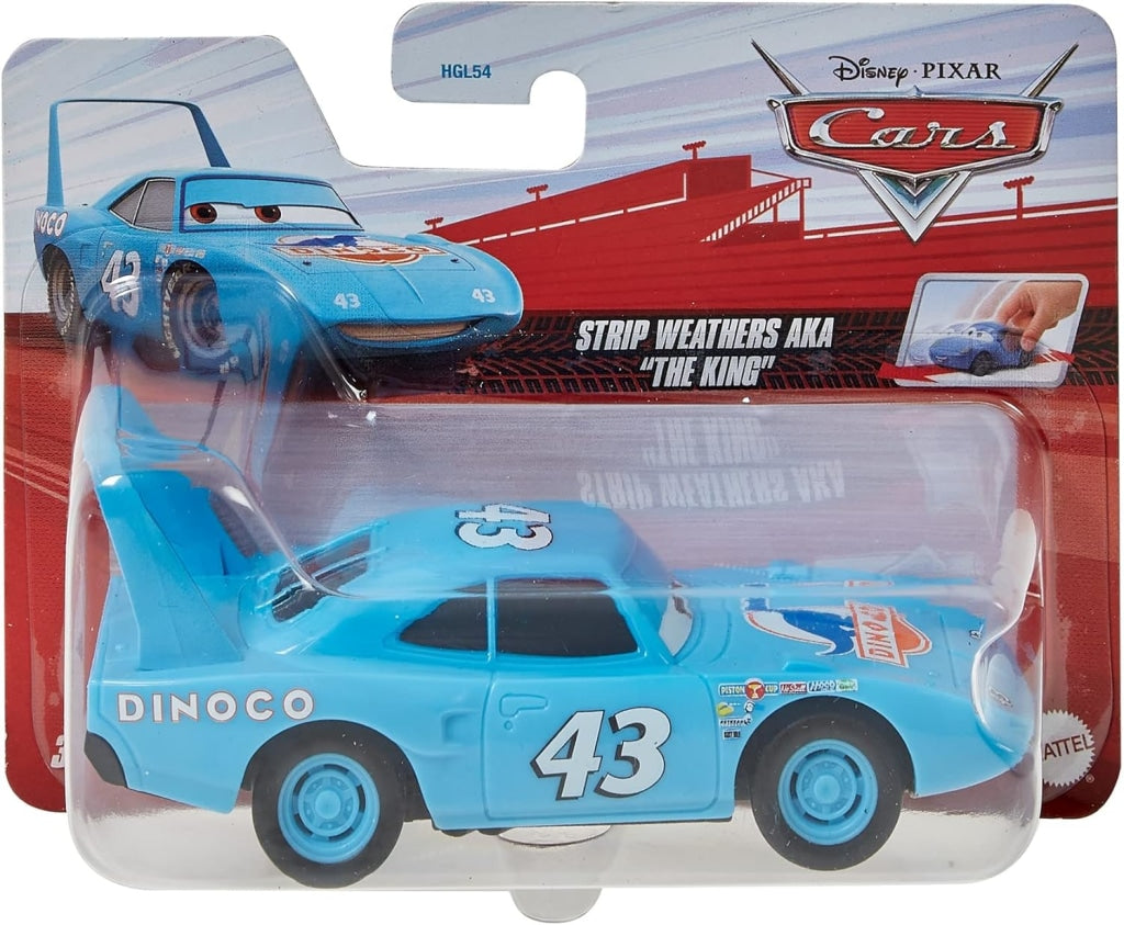 Mattel - Disney Pixar Cars Rey Pullback Escala 1:43 En Existencia