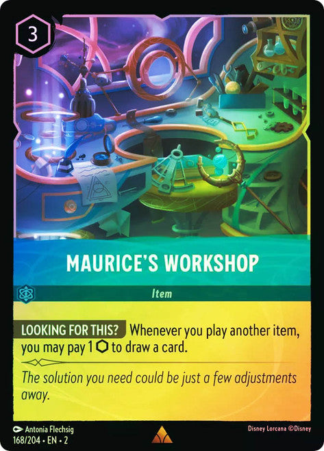 Carta Hades - Meticulous Plotter,Set Ursula´s Return, Número de Tarjeta 145 , Color Sapphire, Rarity Uncommon
