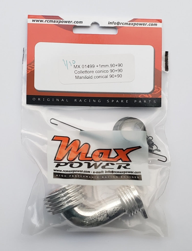 Max Power - Conical Manifold 90º+90º (1) En Existencia