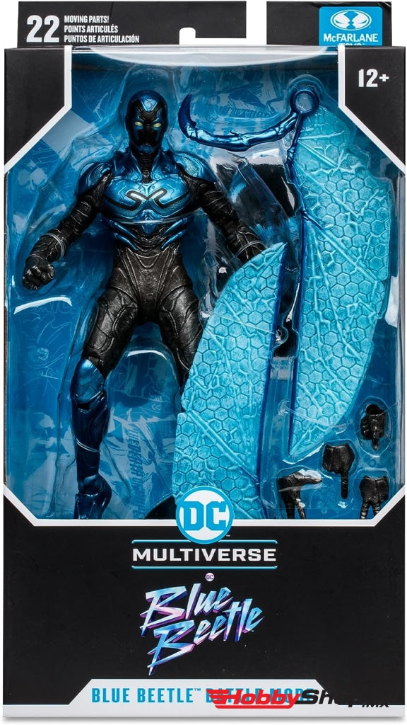 Mcfarlane Toys - Blue Beetle Battle Mode Escarabajo Azul En Existencia