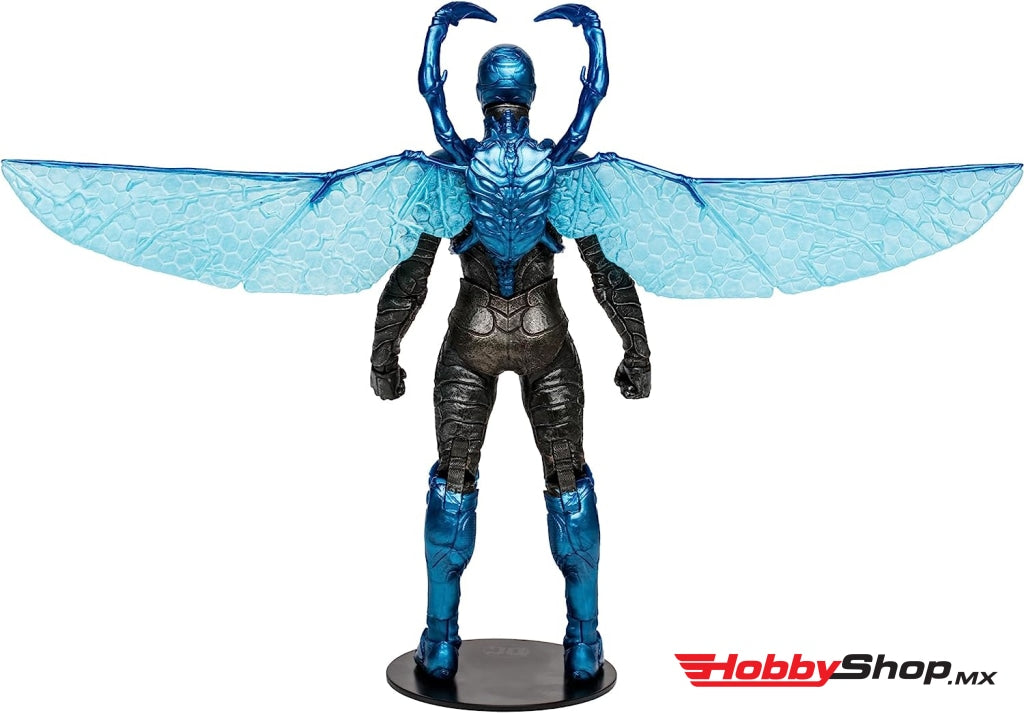 Mcfarlane Toys - Blue Beetle Battle Mode Escarabajo Azul En Existencia