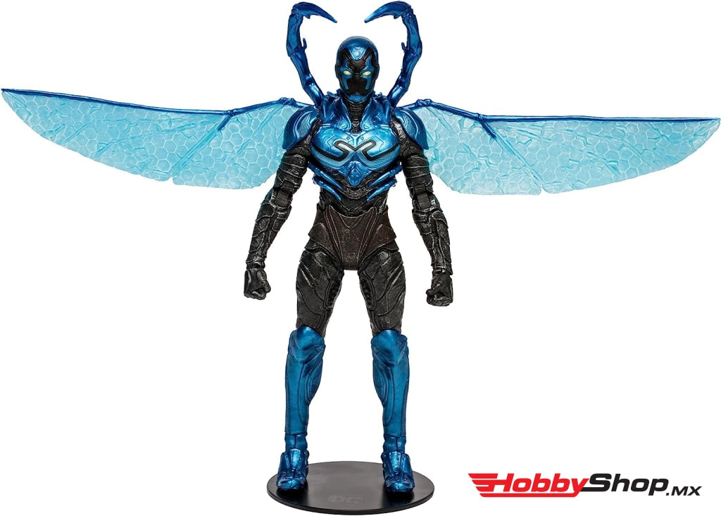 Mcfarlane Toys - Blue Beetle Battle Mode Escarabajo Azul En Existencia