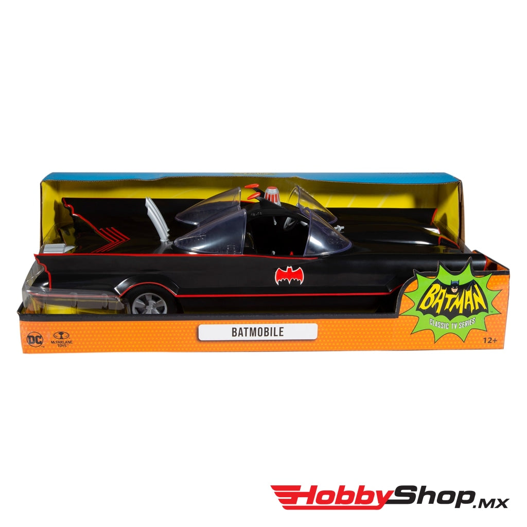 Mcfarlane Toys - Dc Retro Figura De Accion: Batman 66 Classic Tv Series Batimovil 6 Pulgadas En