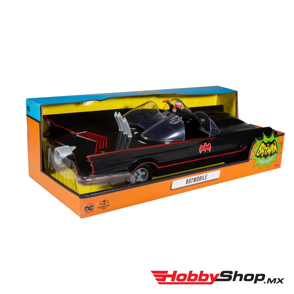 Mcfarlane Toys - Dc Retro Figura De Accion: Batman 66 Classic Tv Series Batimovil 6 Pulgadas En