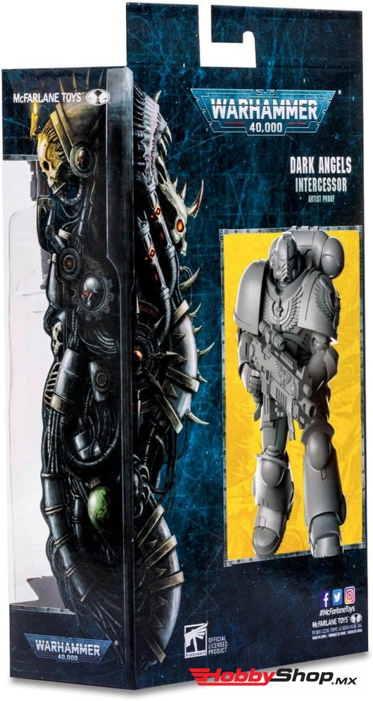 Mcfarlane Toys - Warhammer 40 000 Cifras Wv5 Dark Angel Intercessor (Ap Variant) En Existencia