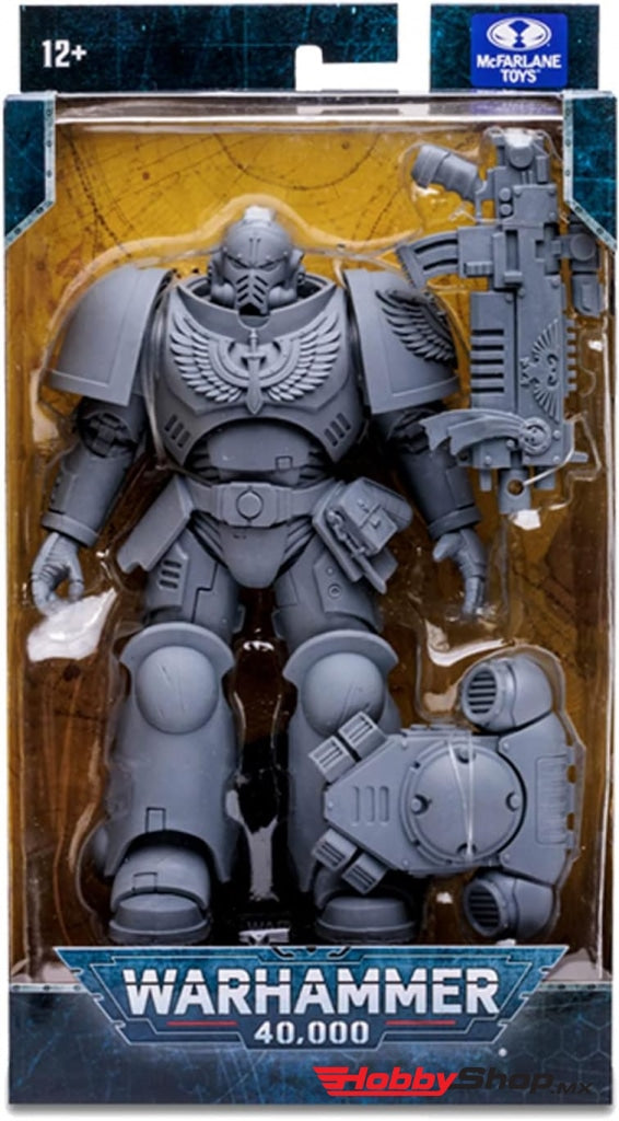Mcfarlane Toys - Warhammer 40 000 Cifras Wv5 Dark Angel Intercessor (Ap Variant) En Existencia