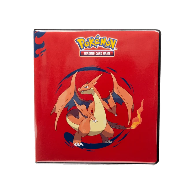 Ultra Pro: Mega Charizard X and Mega Charizard Y 2" Album for Pokémon