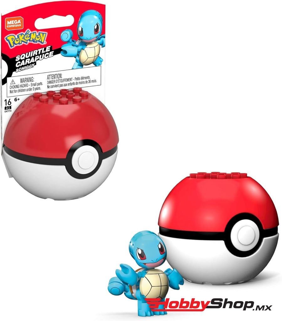 Mega Construx - Pokémon Pokébola Modelo Variable En Existencia