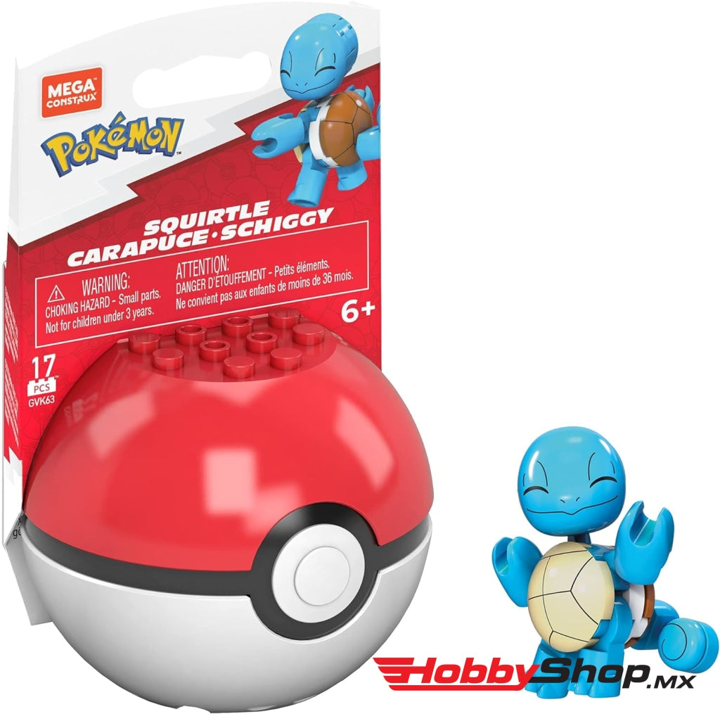 Mega Construx - Pokémon Pokébola Modelo Variable En Existencia