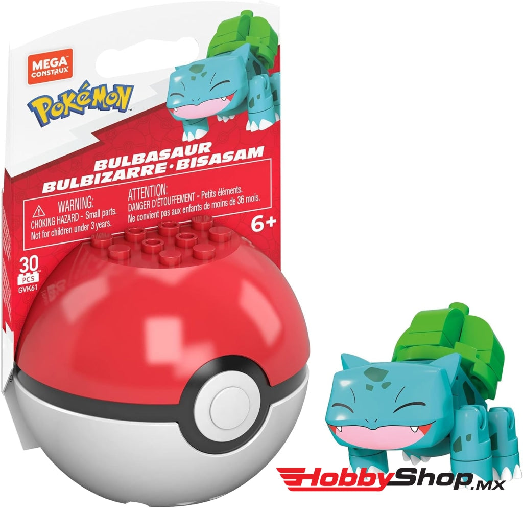 Mega Construx - Pokémon Pokébola Modelo Variable En Existencia