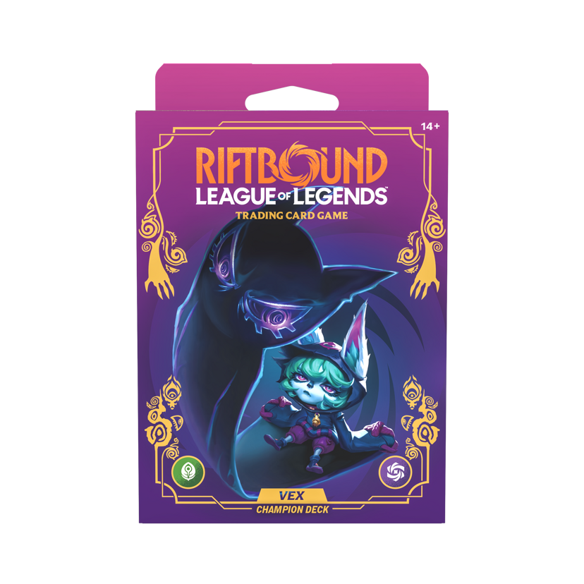 Riftbound TCG: League of Legends - Champion Deck VEX (Ingles)