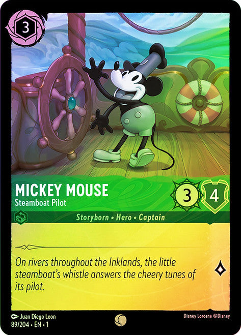 Carta Friar Tuck - Priest Of Nottingham,Set Into the Inklands, Número de Tarjeta 73 , Color Emerald, Rarity Uncommon