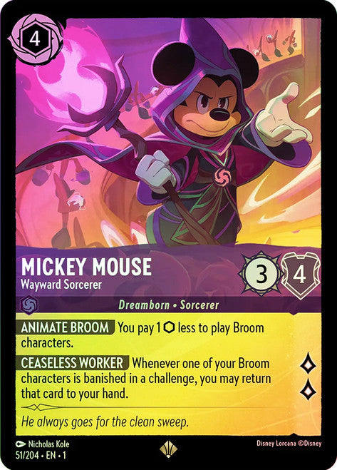 Carta Alice - Tea Alchemist,Set Into the Inklands, Número de Tarjeta 35 , Color Amethyst, Rarity Super Rare