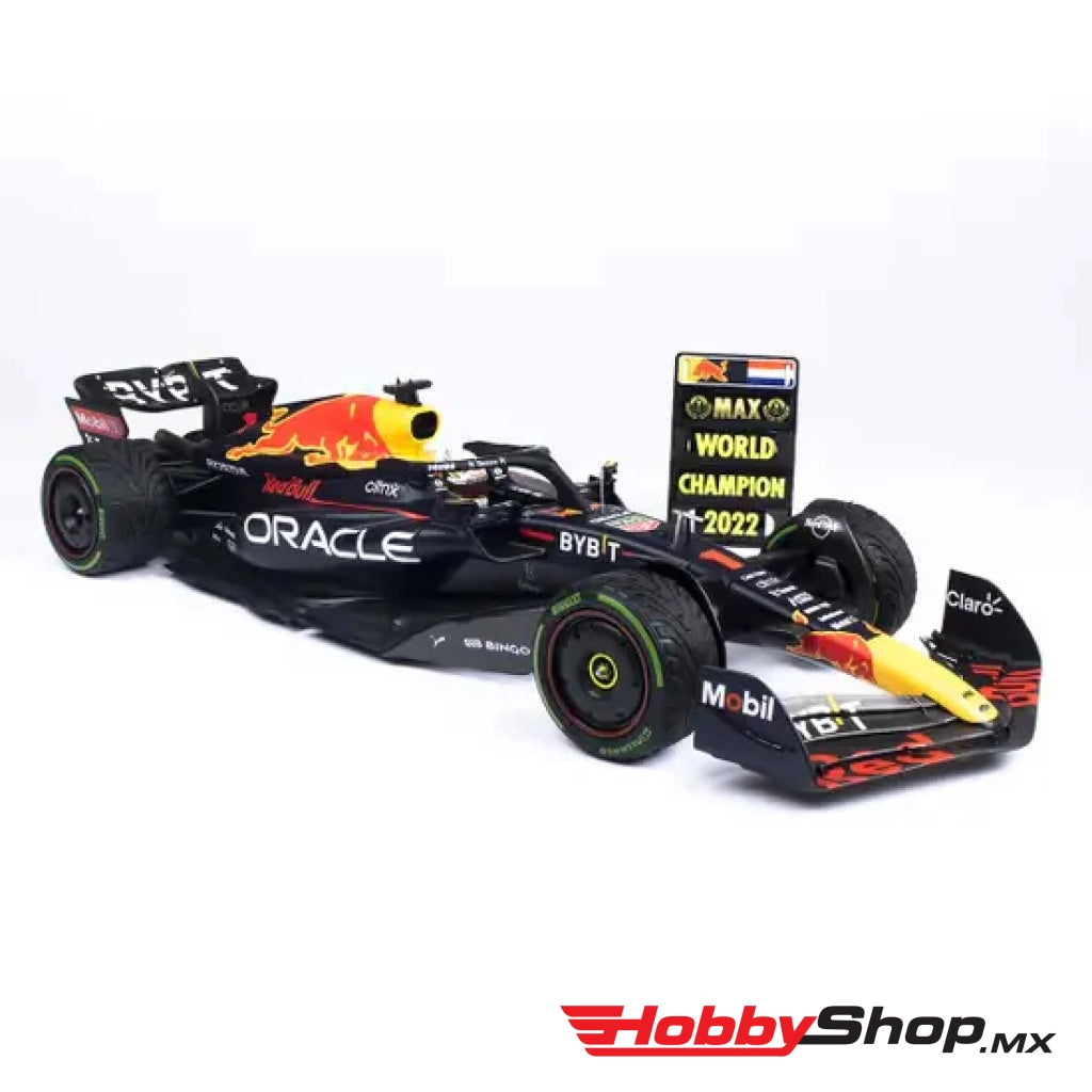 Minichamps - Red Bull F1 Rb18 Team Oracle Racing #1 Winner Japan Gp With Pit Board World Champion