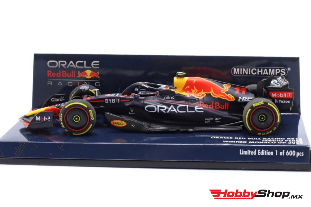 Minichamps - Red Bull F1 Rb18 Team Oracle Racing #11 Winner Monaco Gp 2022 Sergio Pérez Escala 1:43