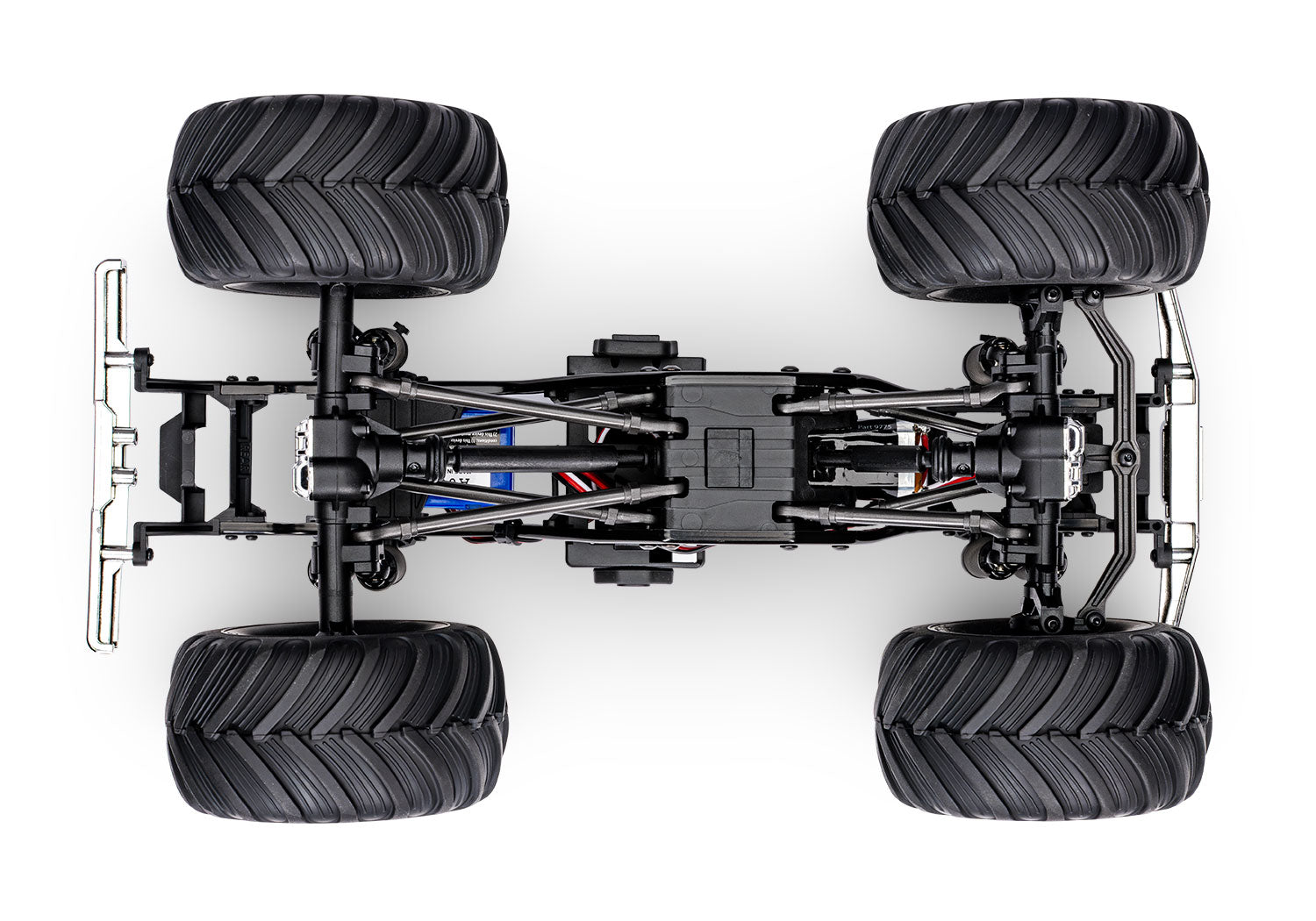 Traxxas - 1/18 Trx-4MT Ford F-150 K10 4X4 Monster Truck, Azul