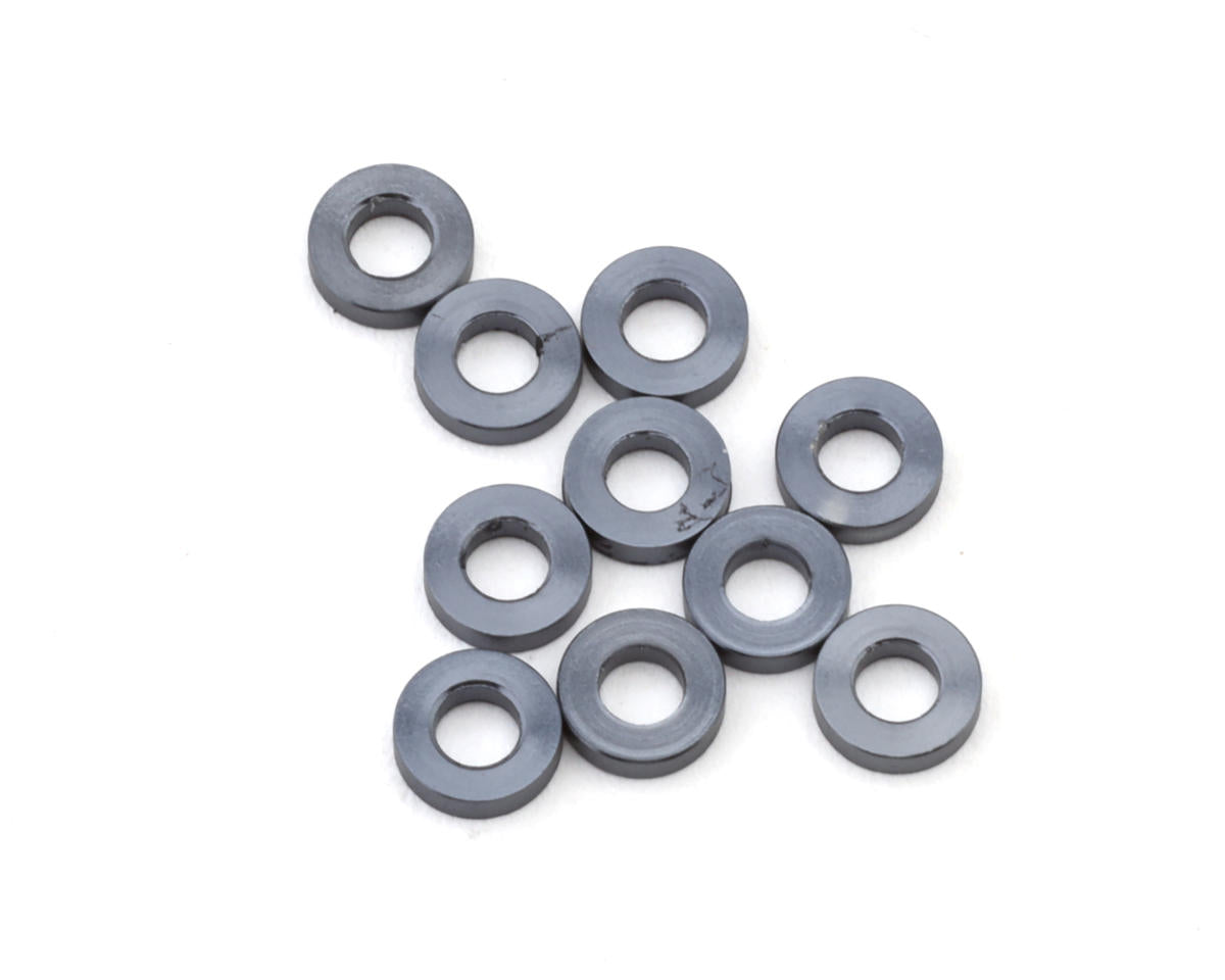 Maverick - Microbe 4x1.4x1mm Aluminum Shim (Gunmetal) (10)