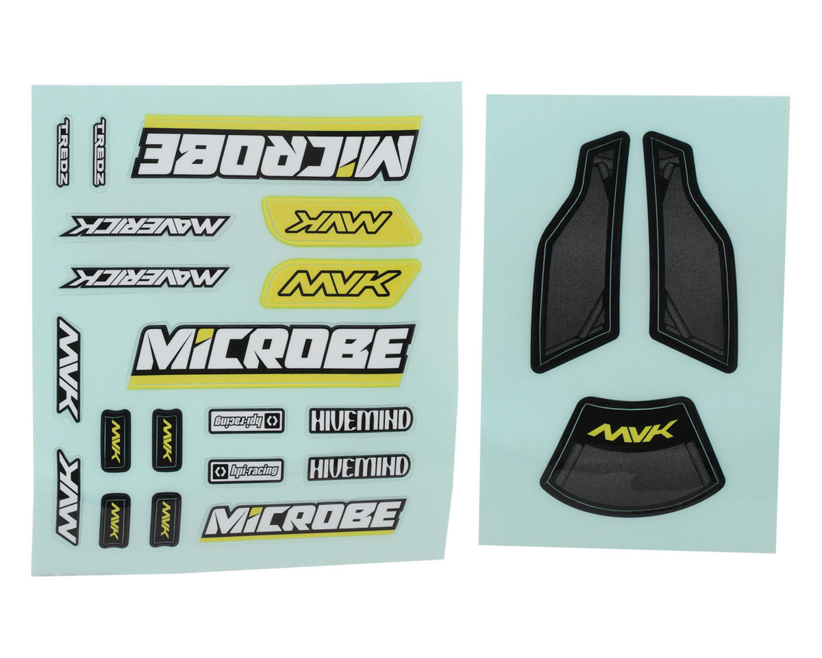 Maverick - Microbe Top Notch 1/24 Buggy Body (Yellow)