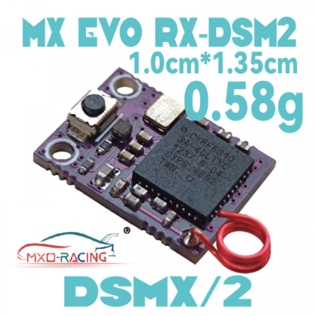 Mxo-Racing - Mx Evo Rx-Dsm2 / Mr-03Evo Ma-03Evo 4Ch Pwm Dsm2 En Existencia