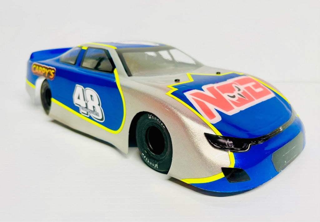 Nob - Carrocería Body Nascar Stock Car Para 1Rc Late Model