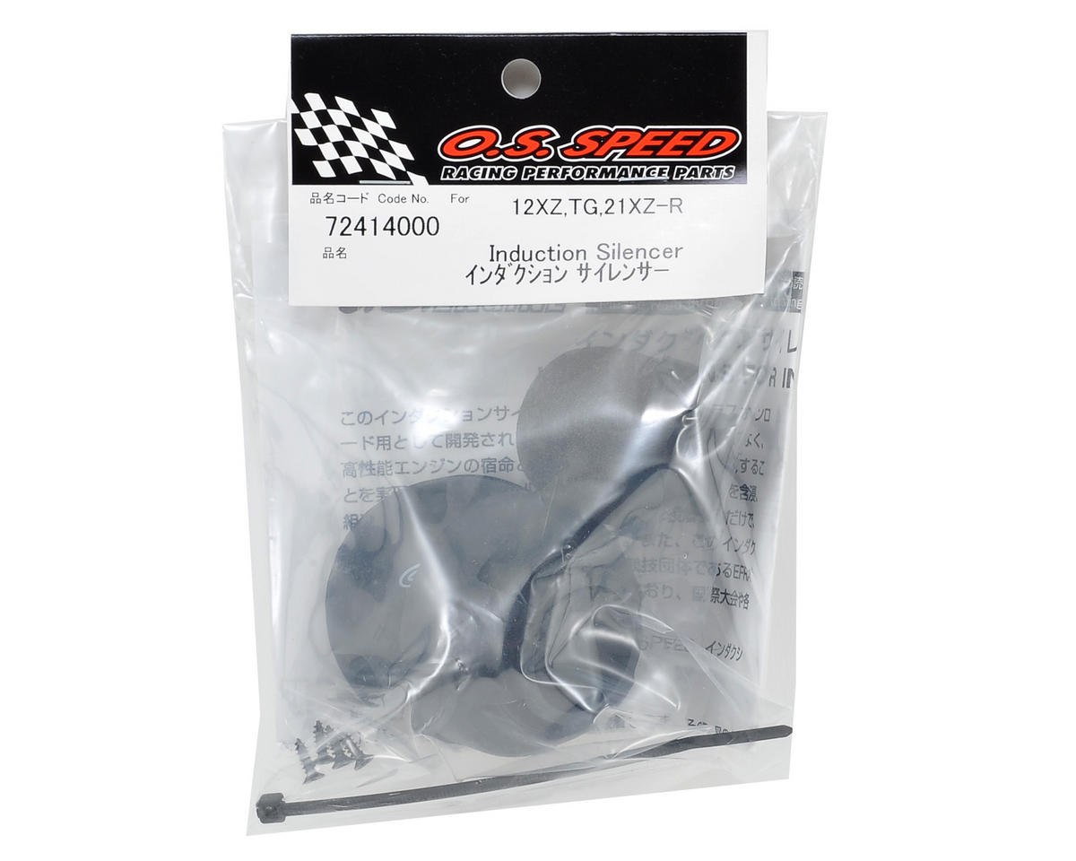 O.S. SPEED - .12/.21 Induction Silencer On-Road Air Filter System