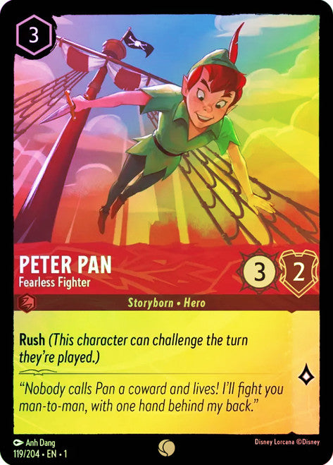Carta Ariel - Adventurous Collector,Set Into the Inklands, Número de Tarjeta 103 , Color Ruby, Rarity Super Rare