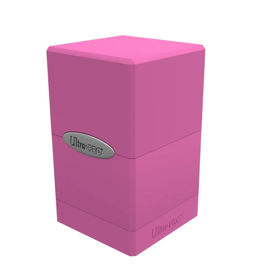 Ultra Pro: Classic SATIN Tower Deck box Hot Pink