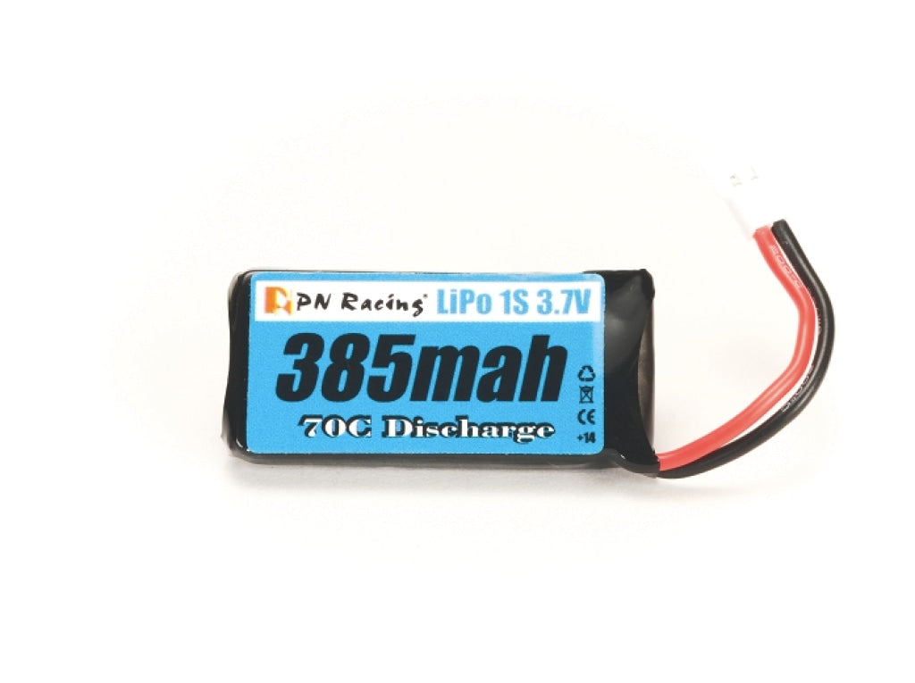 Pn Racing - Lipo 1S 3.75V 385Mah 70C Battery En Existencia