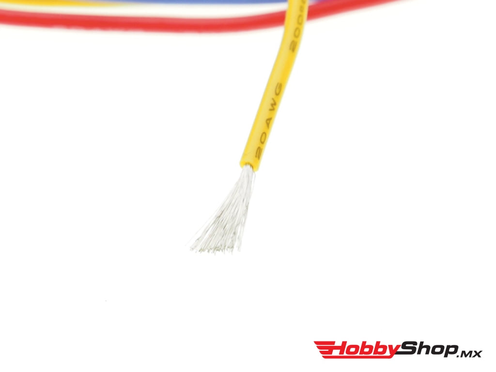 Pn Racing - Mini-Z 20Awg Silicon Wire (Red / Yellow Blue @1Meter) En Existencia