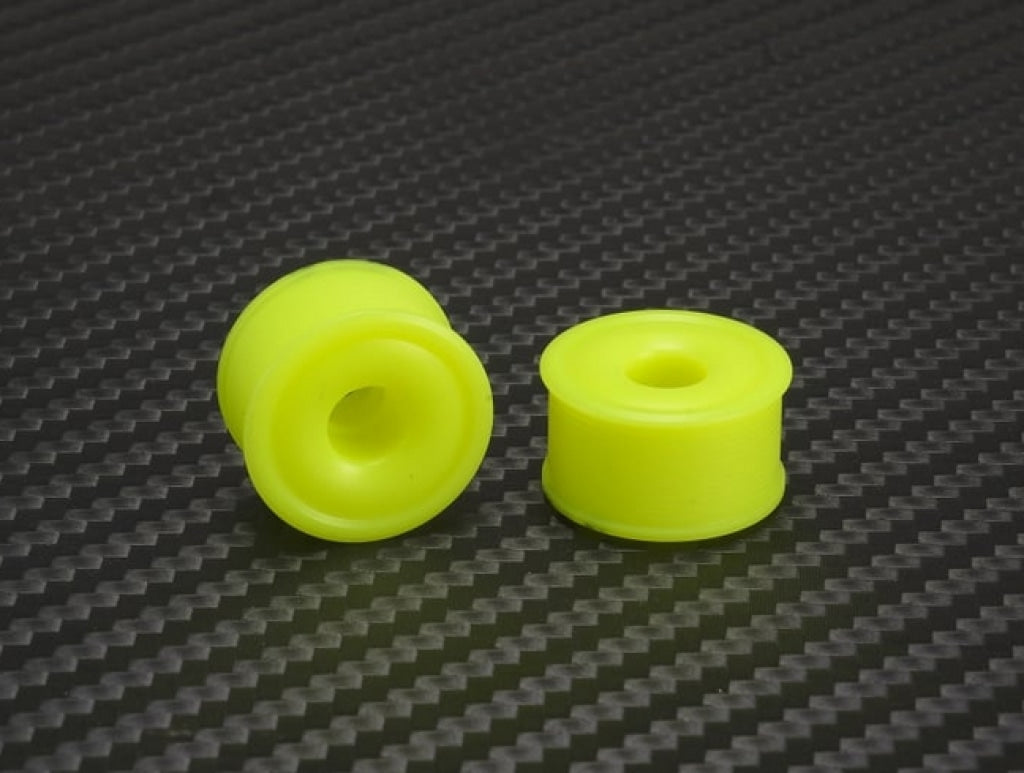 Pn Racing - Mini-Z 2Wd Machine Delrin Cut Yellow Formula 11X20Mm Flanged Wheel R1 En Existencia