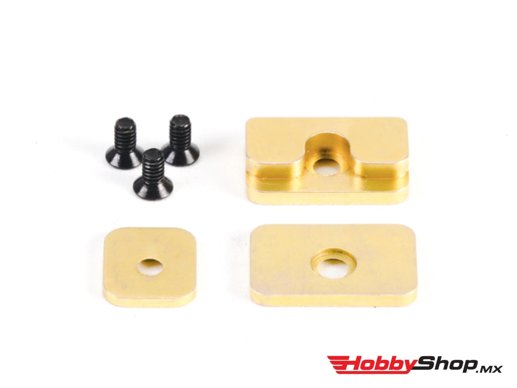 Pn Racing - Mini-Z Brass Weight Set For V2 Interchangeable Front Body Mount En Existencia