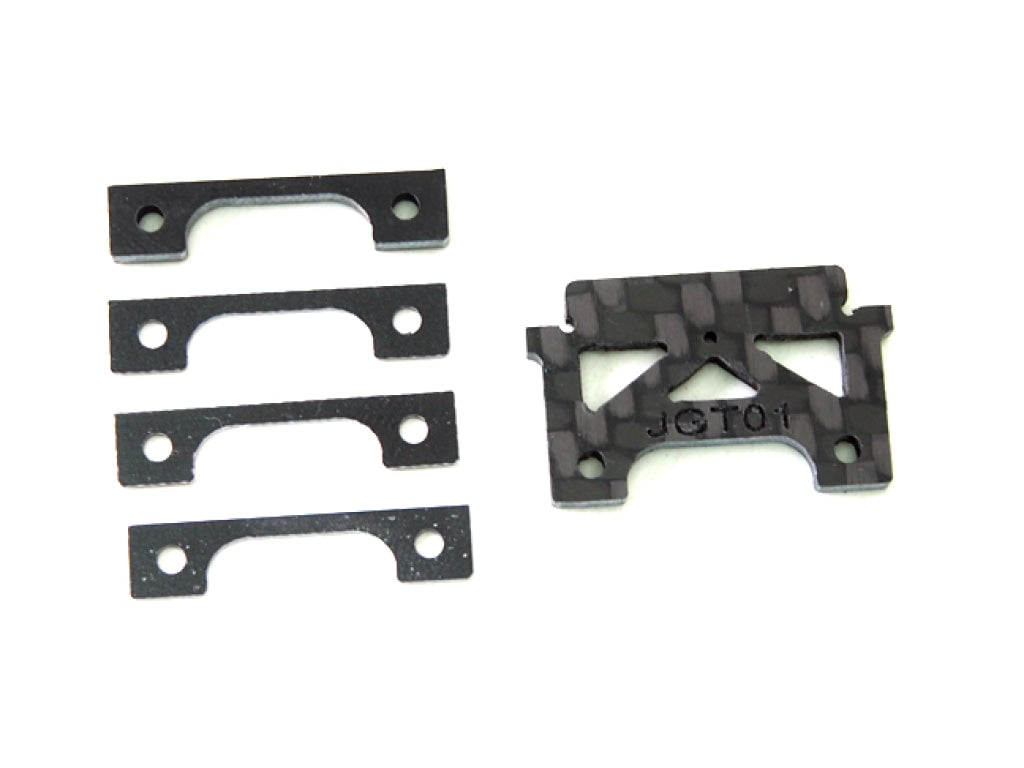 Pn Racing - Mini-Z Jomurema Gt01 Carbon Fiber Adapter En Existencia