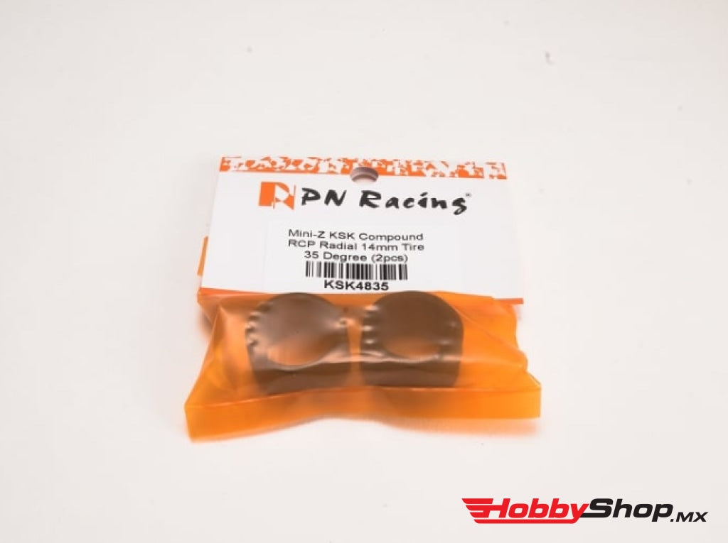 Pn Racing - Mini-Z Ksk Compound Rcp Radial 14Mm Tire 30 Degree (2Pcs) En Existencia