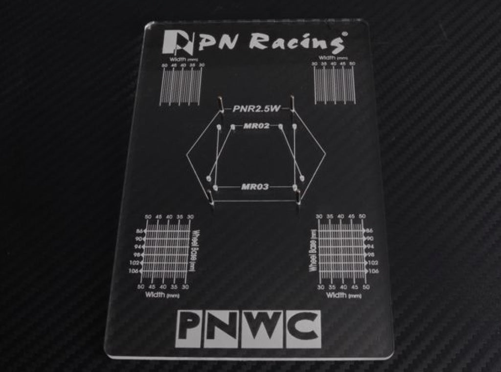 Pn Racing - Mini-Z Mr02 / Mr03 Pnr2.5 V4 Setup Board En Existencia